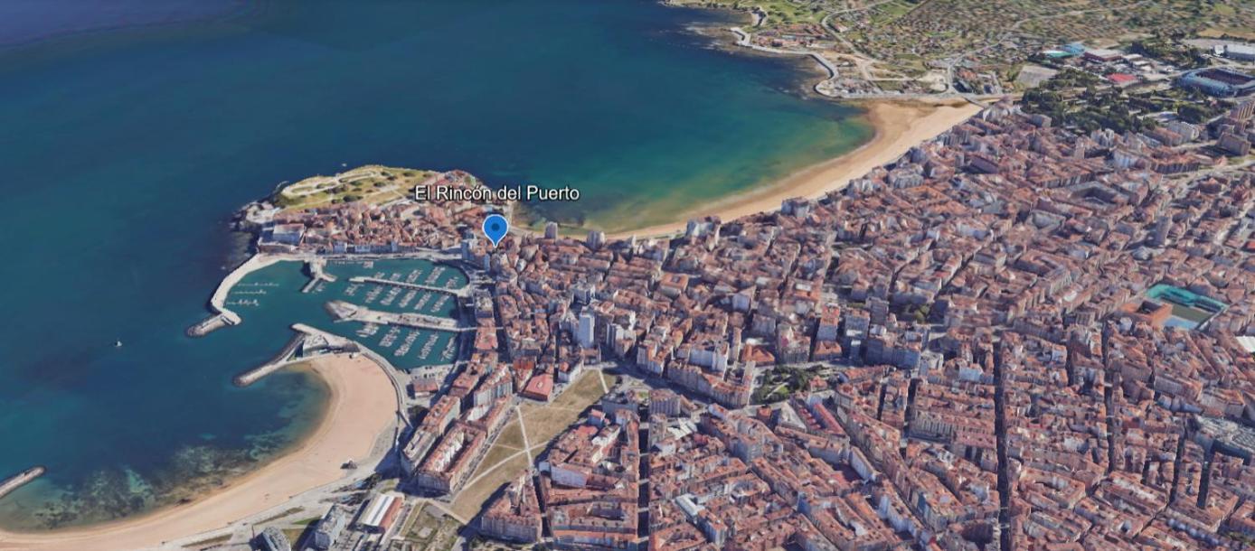 El Rincon Del Puerto Apartamento Gijón Exterior foto